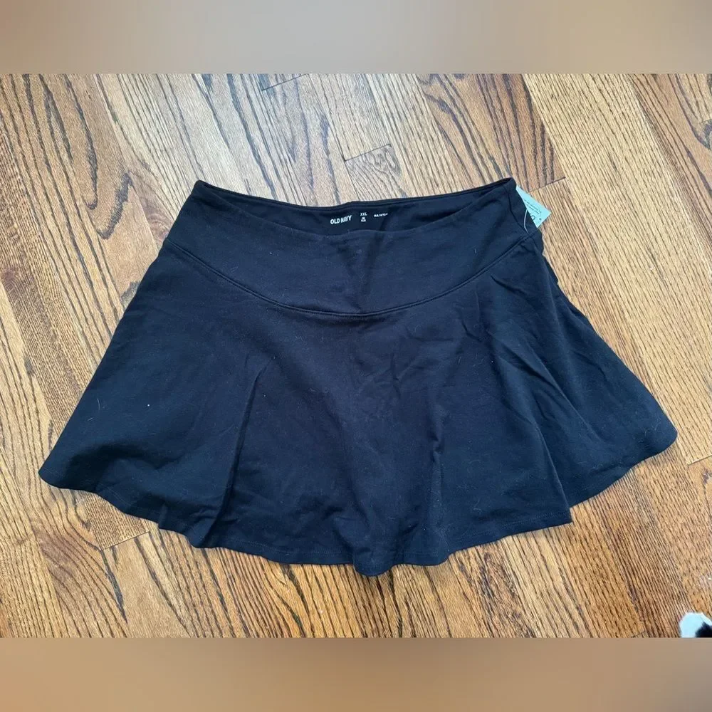 NWT New OLD NAVY Plus High Waisted Athletic Skort Skirt w/ Shorts XXL 18 Plus